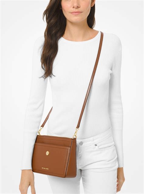 michael kors three in one crossbody|Michael Kors leather crossbody.